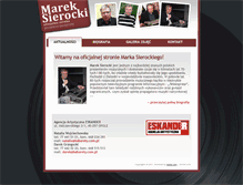 Tablet Screenshot of mareksierocki.com.pl